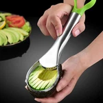 2-IN-1 Stainless Steel Avocado Slicer Cutter Peeler Fruit Tool New. Fixed Price $11.79.