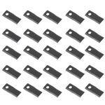 Set Of 25 76N945 Mower Disc Blades Fits Kuhn GMD500 GMD600G2 GMD700. Fixed Price $62.99.