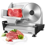 Aicok 519N Meat Slicer With 7.5 Inch Removable Stainless Steel Blade. Fixed Price $50.00.
