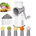 Lmetjma 5 1 Rotary Cheese Grater Shredder Kitchen Mandoline Vegetable. Fixed Price $87.88.