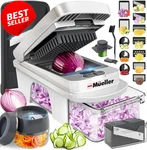 Pro-series 12-BLADE Mandoline Slicer Food Chopper Spiralizer Dicer Grater Us. Fixed Price $58.00.