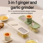 1PC 3IN1 Multifunctional Garlic Ginger Grinder Slicer Manual Kitchen Tool Green. Fixed Price $11.85.