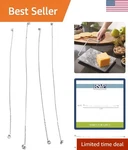 Durable Stainless Steel Replacement Wires For Cheese Slicer - Portable & Strong. Fixed Price $14.99.
