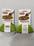 2EA Dexas Pizza Cutter Roller Wheel Slicer Green. Fixed Price $11.97.