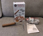 Norpro Cast Aluminum And Wood Rosette Timbale 7 Piece Cookies Crackers New. Fixed Price $17.00.
