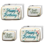 Bakerpan Stainless Steel Rectangle Cookie Cutter Set, 2 & 3 Inch,. Fixed Price $15.35.