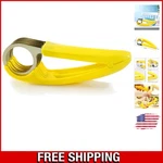Effortless Banana Slicer With Stainless Steel Blades - Safe Kids 1 Pcs. Fixed Price $11.99.