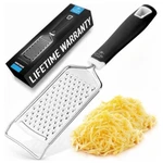 Zulay Professional Cheese Grater Stainless Steel. Fixed Price $9.99.