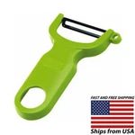 Kuhn Rikon Original 4-INCH Easy Vegetable-potato Peeler Swiss Made Green. Fixed Price $9.99.
