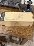 Pampered Chef Ultimate Mandoline 1087 White 4 Blade Cartridges Handle Box. Fixed Price $22.50.