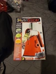 Nutrislicer Vegetable & Fruit Cutter Machine Seen On Tv Fast Shipping. Fixed Price $21.99.