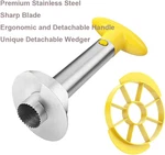 Easy Kitchen Tool Stainless Steel Fruit Pineapple Peeler Corer Slicer Cutter. Fixed Price $20.76.
