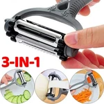 3IN1 Vegetable Fruit Peeler Grater Multi-functional Stainless Steel Rotary Julie. Fixed Price $11.13.