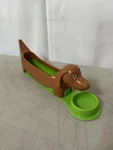 Daschund Evriholder Weiner Hotdog Slicer Condiment Picky Eater Kids. Fixed Price $15.99.