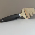 Oxo Good Grips Non Slip Cheese Plane Slicer Black Silicone Handle 8 3/4. Fixed Price $5.60.
