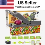 15-IN-1 Vegetable Fruit Chopper Cutter Food Onion Veggie Dicer Slicer Kitchen. Fixed Price $15.97.