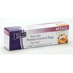Nicole Home Collection Zip Seal Portion Control Bags Snack Size 40. Fixed Price $7.99.
