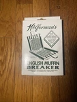 Vintage Wolferman's English Muffin Bread Breaker With Original Box. Fixed Price $15.99.