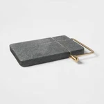 9" X 6" Marble Cheese Slicer Cutting Board - Threshold. Fixed Price $32.50.