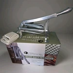 Commercial Heavy Duty French Fry Cutter With 3/8" And 1/2" Inch Cutting Frame. Fixed Price $60.00.