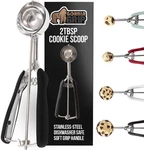 Gorilla Grip Stainless Steel Cookie Scoop, 2 Tbsp, Multipurpose Black. Fixed Price $17.44.