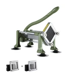 French Fry Cutter Stainless Steel Potato Vegetable Slicer Chopper W/ Blades. Fixed Price $67.99.
