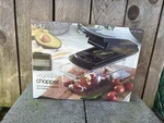 New Open Box Miu Manual Hand Vegetable Chopper With 2 Interchangeable Blades. Fixed Price $52.99.
