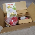 Genius 10 Piece 6 Cup Mix Slice Chop Set Red New (open Box). Fixed Price $15.00.