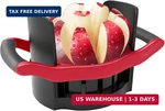 Ookuu Apple Slicer Corer, Large Size 8-BLADE Heavy Duty Cutter With Base. Fixed Price $33.19.