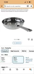 Wmf Frying Pan Uncoated 24CM Profi Made Germany Pouring Rim Stainless Steel. Fixed Price $135.00.