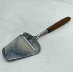 Vintage Spar Norway Stainless Steel 18/8 Cheese Slicer Wood Handle. Fixed Price $7.00.
