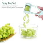 Safe Grape & Tomato Slicer: Cherry Fruit Splitter And Salad Cutter For Toddlers. Fixed Price $7.50.