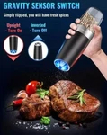 (2 Pack) Electric Automatic Salt And Pepper Grinder Shaker Mill Kitchen Cooking. Fixed Price $18.88.