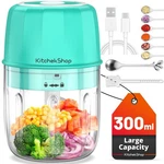 Rechargeable Portable And Cordless Mini Food Processor 300ML With Stainless S.... Fixed Price $27.59.
