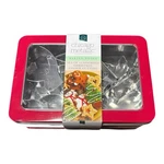 Chicago Metallic Christmas Cookie Cutters Baking Tools Assorted Stainless Set 12. Fixed Price $8.00.