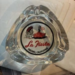 La Fiesta Ashtray Fresno California Palm Olive Mexican Food Restaurant. Fixed Price $29.99.