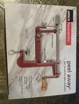Amco Away Cast Iron Apple Peeler Slicer Suction Cup Base Heavy Duty. Fixed Price $15.00.