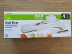 Progressive Prep Solutions Multi-slicer/ Mandolin 4 Cutting Options. Fixed Price $10.00.