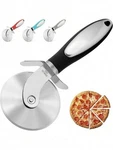Zulay Kitchen Stainless Steel Pizza Cutter Wheel, Guard, Non-slip Handle, Hole. Fixed Price $19.95.