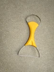 Amco Houseworks Yellow Plastic Avocado Slicer Melon Cutter 9 3/8" Long Kitchen. Fixed Price $10.49.