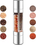 2-IN-1 Stainless Steel Salt And Pepper Grinder Set, Double Head Manual Mill, Ref. Fixed Price $13.12.
