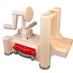 Spiral Fruit/vegetable Slicer. 3 Cutting Blades. Suction Cup Feet. Simple Chef. Fixed Price $10.99.
