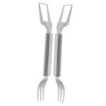 Collbath 2PCS Dual-head Stainless Steel Watermelon Slicer And Fruit Fork Tool. Fixed Price $144.74.