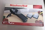 Kitchenaid 4 Piece Black Mandoline Slicer Set. Fixed Price $25.00.