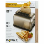 Boska Holland Toastabags Reusable Nonstick Grilled Cheese Toaster - 12X2PC. Fixed Price $39.95.