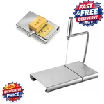 Stainless Steel Cheese Slicer Wire Cutter Board Kitchen Cutting Tool. Fixed Price $12.97.