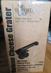 Pampered Chef Deluxe Rotary Cheese Grater #1275 W/box, Drums. Fixed Price $24.99.