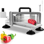Commercial Tomato Slicer, 3/8 Inch Cutter Stainless Steel Heavy D. Fixed Price $108.99.