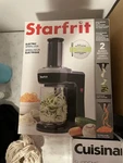 New Starfrit Rotato Express Electric Vegetable Fruit Spiralizer Spirals Peeler. Fixed Price $36.68.