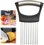 Stainless Steel Onion Slicer Holder Kitchen Cutting Tool. Fixed Price $11.69.